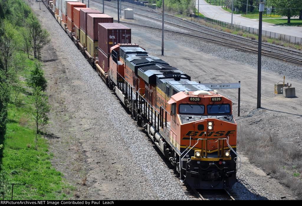 Intermodal rolls west